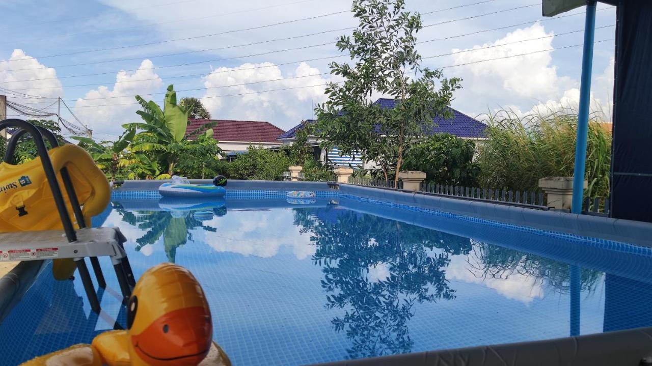 Monica Guesthouse Kampot Exterior foto